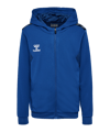 Hummel hmlAUTHENTIC PL Kapuzenjacke Kids Blau F7045