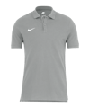 Nike Team Cotton Poloshirt Grau F063