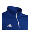 adidas Entrada 22 HalfZip Sweatshirt Kids Blau - blau