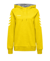Hummel Cotton Hoody Damen Gelb F5001