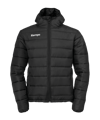 Kempa Puffer Kapuzenjacke Schwarz F01 - schwarz