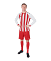 JAKO Inter Trikot Langarm Weiss Rot F011 - weiss