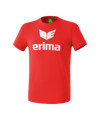 Erima Promo T-Shirt Kids Rot Weiss
