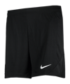 Nike Strike 24 Short Tall Damen Schwarz Weiss F010 - schwarz