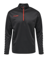Hummel Authentic HalfZip Sweatshirt Grau F1525