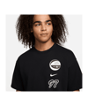 Nike Off Court M90 Basketball T-Shirt Schwarz F010 - schwarz