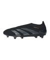 adidas Predator Elite LL FG Dark Spark Schwarz Grau - schwarz
