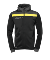 Uhlsport Offense 23 Kapuzenjacke Schwarz Grau F07
