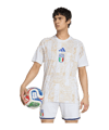 adidas FIGC Italien PRE T-Shirt Weiß - weiss