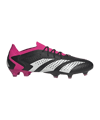 adidas Predator Accuracy.1 L FG Own Your Football Schwarz Weiss Pink - schwarz