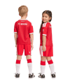 adidas FC Bayern München Trikot Set Home 2026/2027 Kids Rot - rot