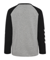 Hummel Logo L/S T-Shirt Kids Grau F2006 - grau
