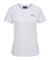 Hummel Court Cotton T-Shirt Damen Weiss F9001 - weiss