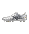 Mizuno Morelia Neo IV Pro FG Platinum Silver Silber F04 - silber