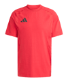 adidas Tiro Travel T-Shirt Rot - rot