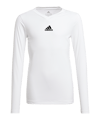 adidas Team Base Top langarm Kids Weiss