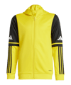 adidas Squadra 25 Kapuzenjacke Kids Gelb