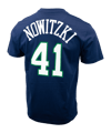Mitchell and Ness NBA Dallas Mavericks Nowitzki T-Shirt Blau - blau