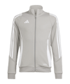 adidas Tiro 24 Trainingsjacke Kids Grau Weiss