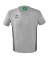 Erima Team Essential T-Shirt Hellgrau Grau