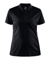 Craft Polo Damen Schwarz - schwarz