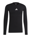 adidas Techfit Shirt langarm Schwarz