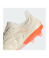 adidas COPA Pure.1 FG Heatspawn Weiss Orange - weiss