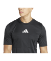 adidas Referee 24  Schiedsrichtertrikot Schwarz - schwarz