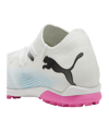 PUMA FUTURE 7 Match TT Mid Phenomenal Jr Kids Weiss Schwarz Pink F01 - weiss