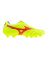 Mizuno Morelia II Club FG Dyna Gelb Rot Silber F45 - gelb
