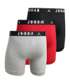 Jordan Jhm Flight Cotton Core 3Pk Boxershort Rot Fh24 - rot