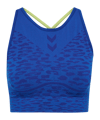 Hummel Mt Leo Seamless Sport-BH Sport-BH Damen - blau