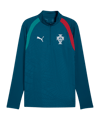 PUMA FPF Portugal Training 1/4 Zip Top Blau F15 - blau