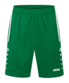 JAKO Allround Trainingsshort Kids Grün F200