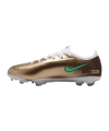 Nike Jr Air Zoom Mercurial Vapor XVII Pro FG Kylian Mbappe Kids Gold F701 - gold