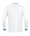 JAKO Inter Trikot Langarm Weiss Blau F012 - weiss