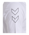 Hummel Elemental Chevron Cotton T-Shirt Weiss F9001 - weiss