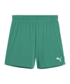 PUMA teamGOAL Short Damen Grün Weiss F05