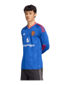 adidas Manchester United Trikot Langarm Away 2026/2027 Blau - blau