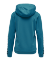 Hummel Authentic Poly Hoody Damen Türkis F8745 - tuerkis