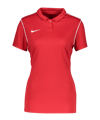 Nike Park 20 Poloshirt Damen Rot Weiss F657 - rot