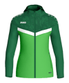 JAKO Icon Kapuzenjacke Damen Grün F222