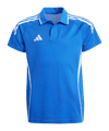 adidas Tiro 25 Competition Polo Kids Blau