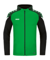 JAKO Performance Kapuzenjacke Grün F221 - gruen