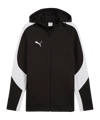 PUMA teamEVOSTRIPE Kapuzenjacke Schwarz F03