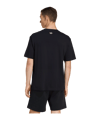 adidas Originals GFX Varsity T-Shirt Schwarz - schwarz