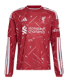 adidas FC Liverpool Trikot Langarm Home 2026/2027 Kids Rot - rot