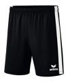 Erima Retro Star Shorts Schwarz Weiss - schwarz