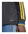 adidas Manchester United Trikot langarm 3rd 2025/2026 Schwarz - schwarz