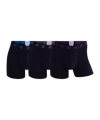 CR7 Basic Trunk 3-Pack Boxershort Schwarz - schwarz